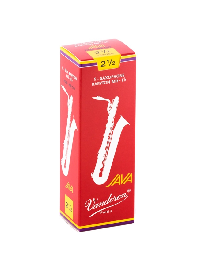 PALHETA VANDOREN SAX BARITONO JAVA RED CUT Nº2,5