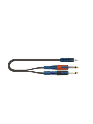 CABO QUIK LOK MINI JACK ST/2 JACK 6,5 MONO 2M