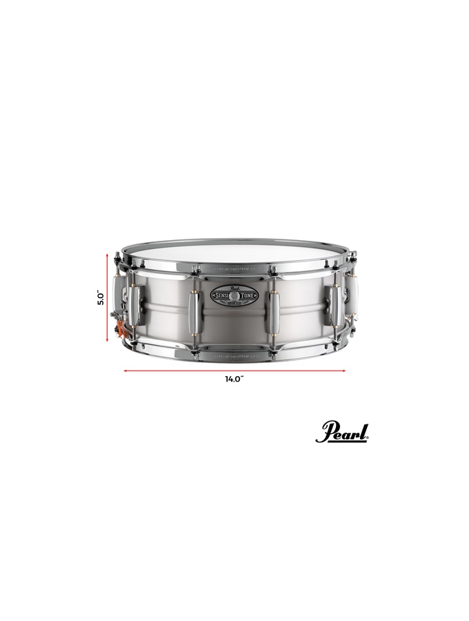 TAROLA PEARL SENSITONE ALUMINIUM 14"X5"