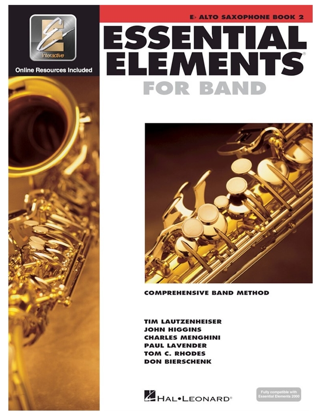 ESSENTIAL ELEMENTS FOR BAND BOOK 2 SAX ALTO