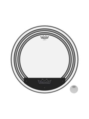 PELE BOMBO REMO POWERSONIC CLEAR 22"
