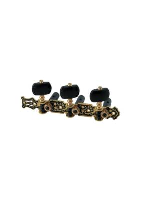 CARRILHÕES FIRE&STONE GUITARRA CLASSICA PRETO E DOURADO