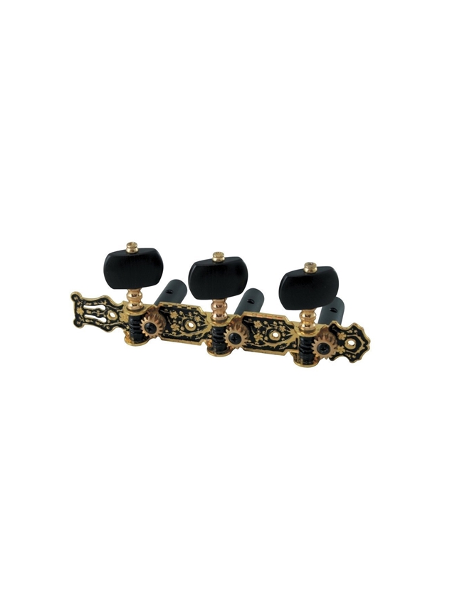 CARRILHÕES FIRE&STONE GUITARRA CLASSICA PRETO E DOURADO