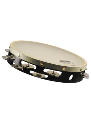 PANDEIRO GROVER 10" 2 FILAS SOALHAS SILVER