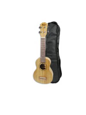 UKULELE MAORI SOPRANO KOA ZEBRA C/SACO WK-2S