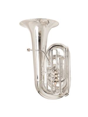 TUBA DÓ B&S INTERNATIONAL 4 PIST.FRONT.+1 CIL. PRATEADA