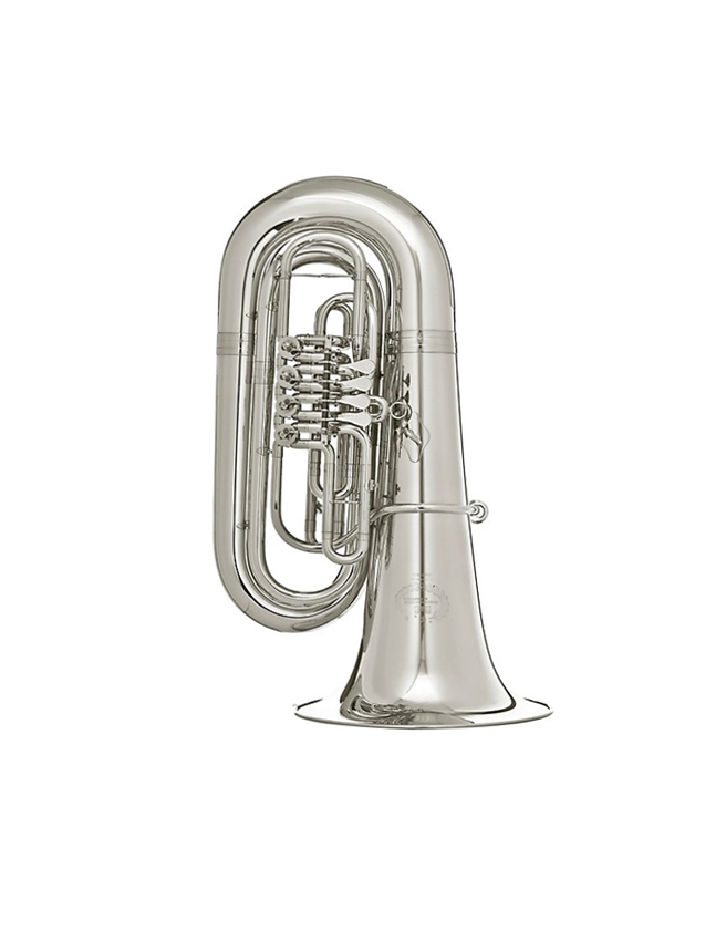 TUBA Sib B&S PEARANTUCI PT600 5/4 4 ROTAÇÕES PRATEADA C/SACO