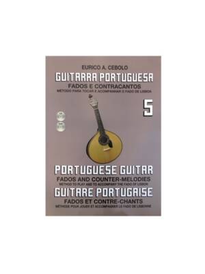 METODO GUITARRA PORTUGUESA 5 EURICO CEBOLO C/CD