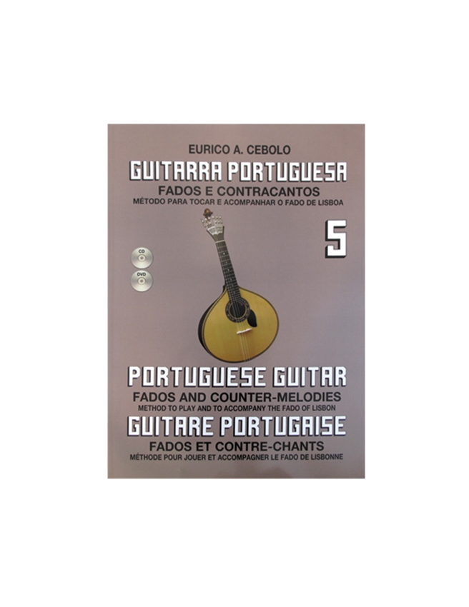 METODO GUITARRA PORTUGUESA 5 EURICO CEBOLO C/CD