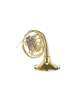 TROMPA HARMONIA HANS HOYER Fá/Sib GOLD BRASS S/VERNIZ C/ESTJ
