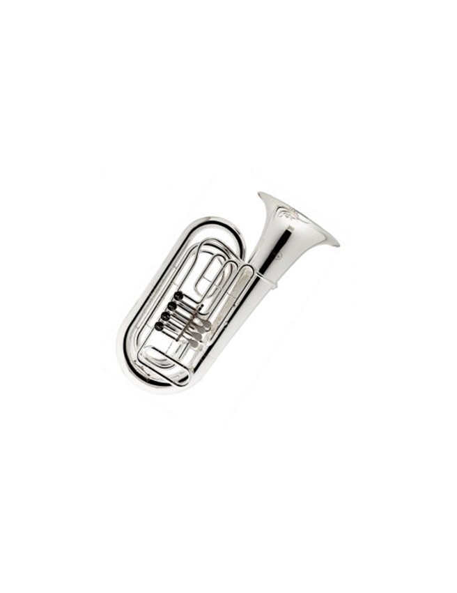 TUBA Sib MELTON GRAVITY 4 PISTÕES PRATEADA COM SACO