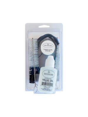 KIT LIMPEZA BESSON P/TROMPETE, CORNETIM, TENOR HORN