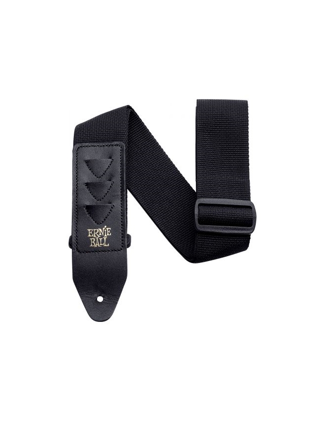 CORREIA ERNIE BALL GUITARRA POLYPROPILENO PRETA