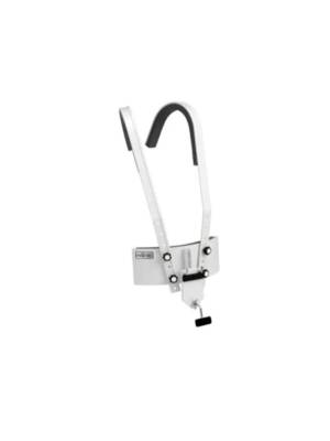 SUPORTE CAIXA MARCHA MAJESTIC ALUMINIO BRANCO