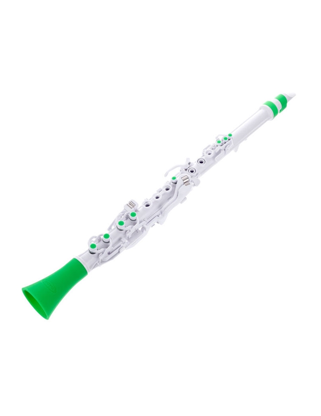 CLARINEO NUVO C100CL BRANCO E VERDE C/ESTOJO