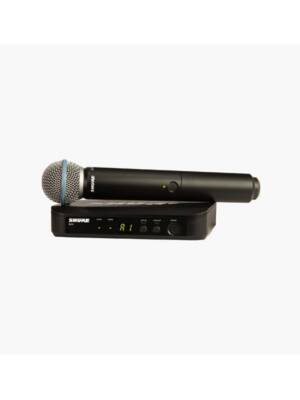 SISTEMA S/FIOS SHURE MÃO BETA58 BLX24/B58
