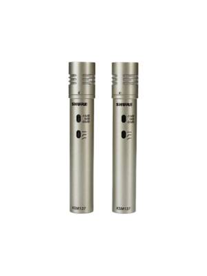 MICROFONES SHURE STEREO INSTRUMENTO (PAR)