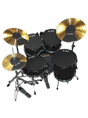 KIT ABAFADORES VIC FIRTH BORRACHA P/BATERIA MUTEPP5