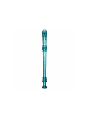 FLAUTA YAMAHA BISEL DEDILHAÇÃO ALEMÃ AZUL TRANSPARENTE