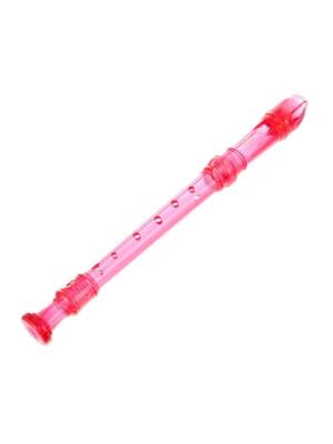 FLAUTA YAMAHA BISEL DEDILHAÇÃO ALEMÃ COR ROSA TRANSPARENTE