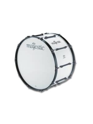 BOMBO MAJESTIC MARCHA ENDEAVOR 24"x10" BRANCO