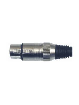 FICHA XLR FEMEA QUIK LOK DE CABO