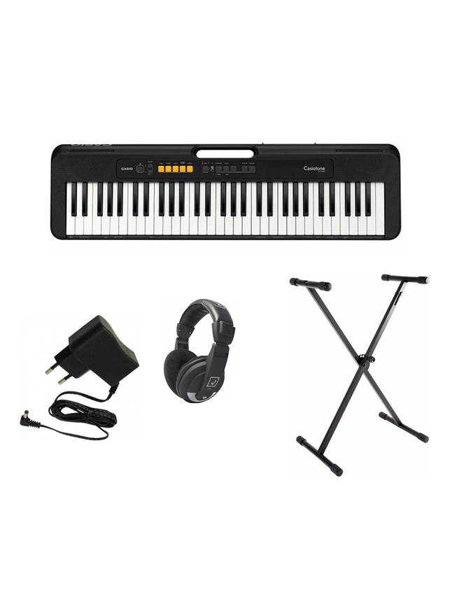KIT TECLADO CASIO 5 OITAVAS CT-S100 + AUSC+TRIPE+ALIMENTADOR