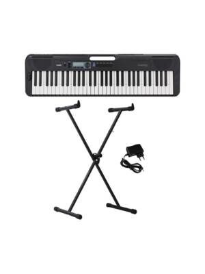 KIT TECLADO CASIO 5 OITAVAS CT-S300 + AUSC+TRIPE