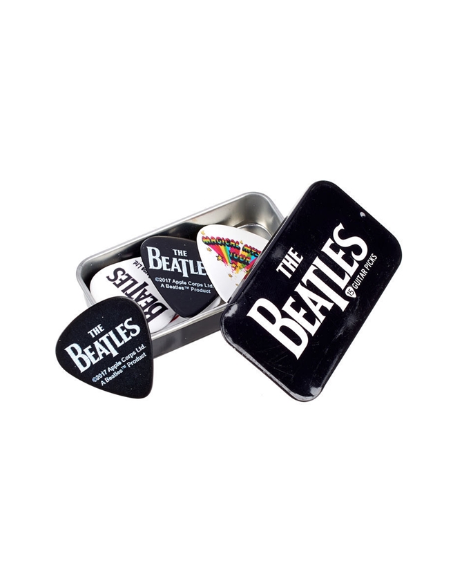 CAIXA PALHETAS DADDARIO GUITARRA BEATLES CX