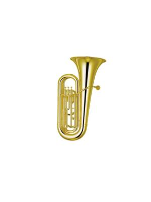 TUBA Sib YAMAHA ESTUDO 3 PISTÕES LACADA C/ESTOJO