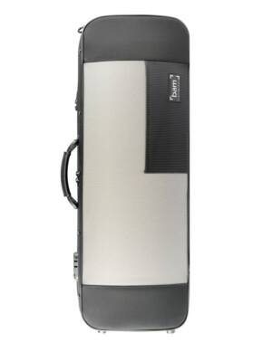 ESTOJO BAM VIOLA ARCO RETANGULAR STYLUS PRETO/CINZA 5141SN