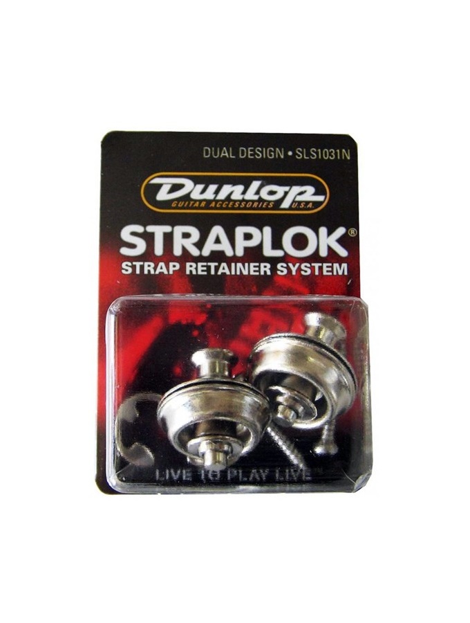 STRAP LOK JIM DUNLOP EM METAL CROMADO SLS1031N