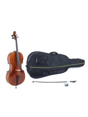 VIOLONCELLO GEWA 4/4 ALLEGRO C/SACO, ARCO E RESINA