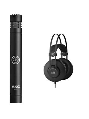 PACK MICROFONE AKG P170 C/AUSCULTADORES K52