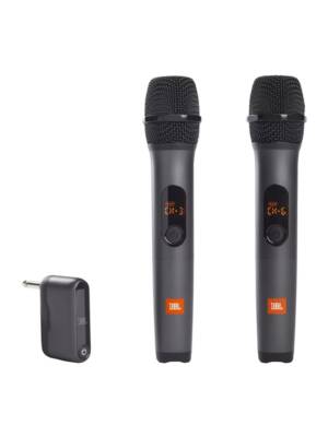 SISTEMA S/FIOS JBL 2 MICROFONE S MÃO + RECEPTOR