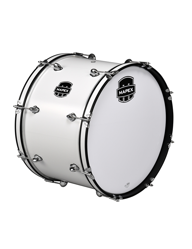 BOMBO MARCHA MAPEX CONTENER 18"X10" BRANCO CBS1810
