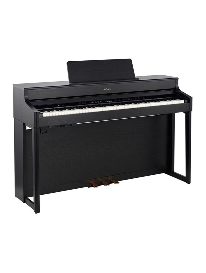 PIANO ROLAND 88 TECLAS C/MOVEL CHARCOAL BLACK