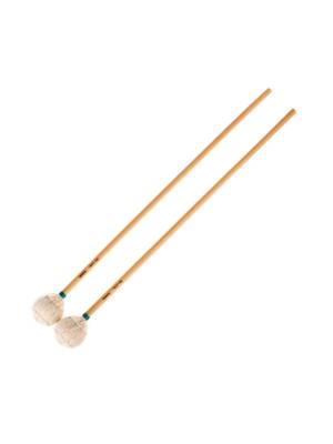 BAQUETAS YAMAHA MARIMBA KEIKO ABE VERDE MEDIUM SOFT MKA06