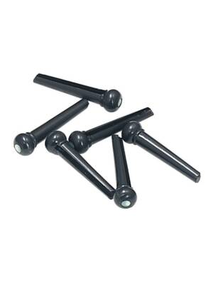 PINTONS GUITARRA ACUSTICA FIRE&&STONE PRETOS (CONJ.6)