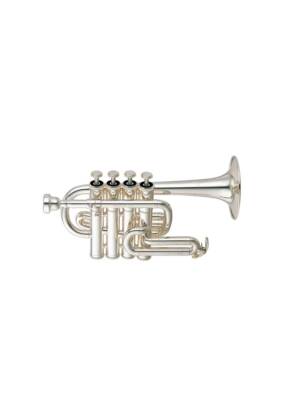 TROMPETE Sib/Lá YAMAHA PICCOLO PROFISSIONAL PRATEADA