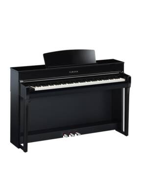 PIANAO DIGITAL YAMAHA 88 TECLAS PRETO MATE CLP-745B