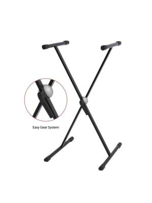 SUPORTE GEWA TECLADO EM X SIMPLES EASY GEAR SYSTEM