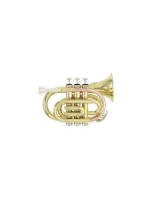 POCKET TROMPETE Sib ROY BENSON LACADA C/ESTOJO PT-101