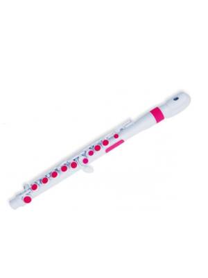 FLAUTA NUVO JFLUTE 2.0 BRANCA E ROSA N-220JFPK