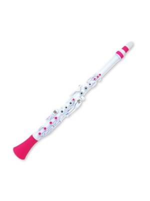 CLARINEO NUVO C120CL 2.0 BRANCO E ROSA C/ESTOJO