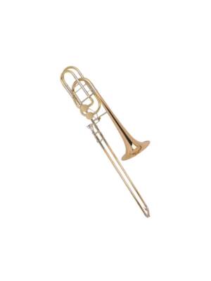 TROMBONE VARAS BAIXO CONN Sib/Fa/Re LACADO C/ESTOJO