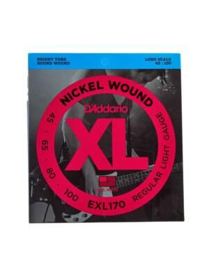 ENCORDOAMENTO DADDARIO BAIXO ELETRICO 4 CORDAS EXL170