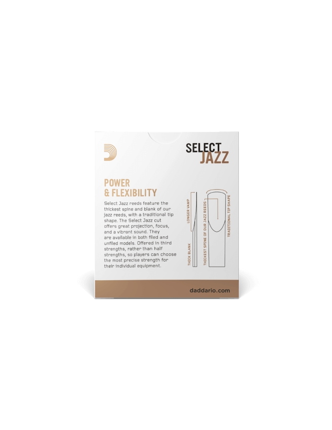 PALHETA SAX SOPRANO DADDARIO SELECT JAZZ 2S UNFIELD - Image 3