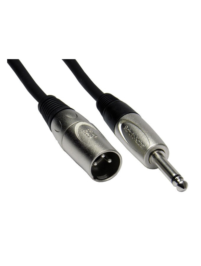 CABO SCHULZ MICROFONE JACK MONO/XLR MACHO 5M TZ5