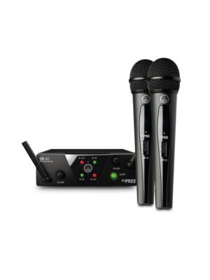 SISTEMA S/FIOS AKG DUPLO DE MÃO WMS40